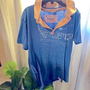 California brand HOZELL HANDMADE POLO - Mens' LG